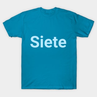 Blue Siete T-Shirt